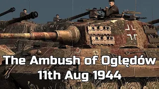 WW2 Cinematic Battle | 11th Aug 1944 - The Ambush Of Oględów, Poland | 501st Heavy Tank Battalion