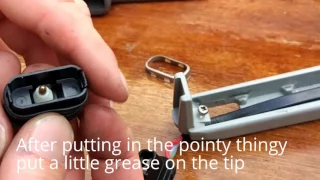 How to fix the tilt & trim switch on a Yamaha 703 remote control