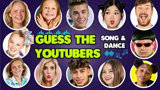 Guess The Youtuber by Song & Dance | Jeremy Hutchins, Ferran, Salish Matter, Bieber, MrBeast, Nastya