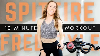 SPITFIRE FREESTYLE // 10 Minute Spin Class • Fast Burn Cycling Workout