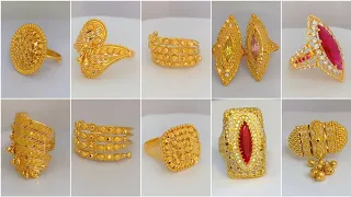 Gold Ring designs 2023 | Gold Ring designs for women #6 | Glorious Jewelry