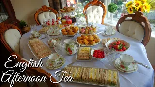 BRITISH  AFTERNOON TEA | HOW TO CREATE THE PERFECT AFTERNOON TEA AT HOME |HOME ENTERTAINING