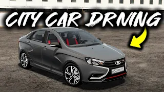 City Car Driving - Lada Vesta Sport 2019 | Custom SOUND | Gameplay 1.5.9 | G27