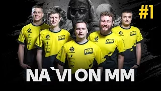 Na`Vi on CS:GO MM #1