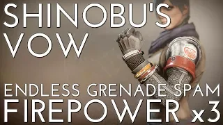 Jayboy - Shinobu's Vow/Firepower - Best Class PvE Hunter in Destiny 2!