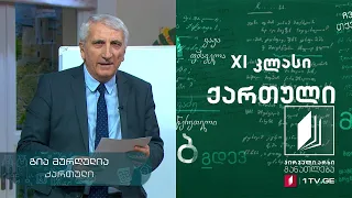 ქართული, XI კლასი - ვაჟა-ფშაველას „სტუმარ-მასპინძელი"  #ტელესკოლა