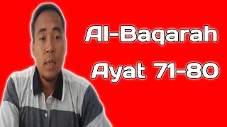 Al-Baqarah ayat 71-80