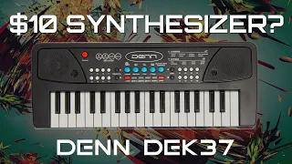 Synthesizer for $10?! Why The World's Cheapest Keyboard Is Better Than Others - DENN DEK37 Review.