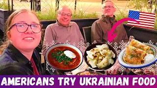 12 Americans React to Ukrainian food