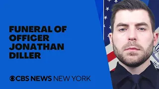 Full funeral service for NYPD Officer Jonathan Diller