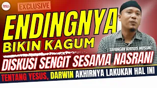 LIHAT ENDINGNYA ! DISKUSI SENGIT SESAMA NASRANI SOAL YESUS, PRIA INI AKHIRNYA MANTAP JADI MUALAF