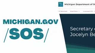 michigan.gov/sos Online Vehicle License and ID ⏬👇