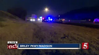 Suspected drunk driver in custody after crash with THP trooper