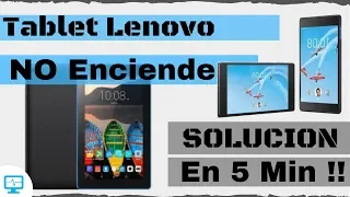 Tablet Lenovo NO PRENDE📵| No Carga 🔌 | Reparalo en 5 Min!⏱