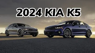 Review of the latest Kia K5 2024 and its very luxurious and latest features