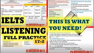 IELTS LISTENING  FULL PRACTICE EXAM (5:01) IELTS LISTENING STRATEGIES