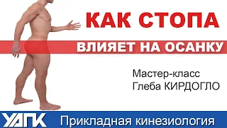 Как стопа влияет на осанку?