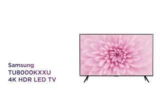 Samsung UE75TU8000KXXU 75" Smart 4K LED TV | Product Overview | Currys PC World