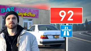 Droga krajowa jest lepsza od autostrady?