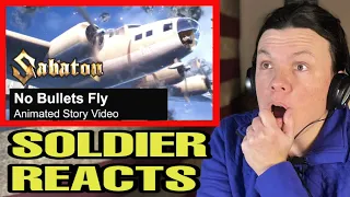 Sabaton No Bullets Fly (US Soldier Reacts to the Animated Story) *EMOTIONAL