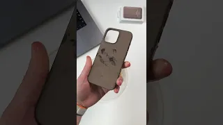 Самый жесткий тест чехлов FineWoven iPhone 15