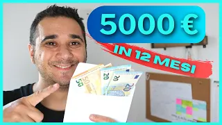 COME RISPARMIARE  5000 € in 12 mesi con le BUSTE