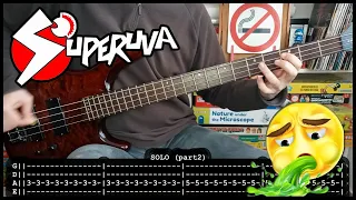 SUPERUVA - Vomité (BASS TABS) [lyrics + PDF]