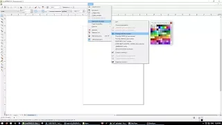 Coreldraw как вернуть цвета