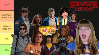 Ranking ALL of the Stranger Things ships!!