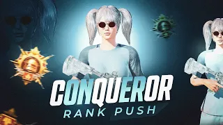 PUBG MOBILE | RANK PUSH CONQUEROR!?