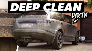 DIRTY Range Rover Velar - First Wash in Months!