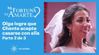 Mi fortuna es amarte 2/3: Vicente acepta casarse con Olga | C-86