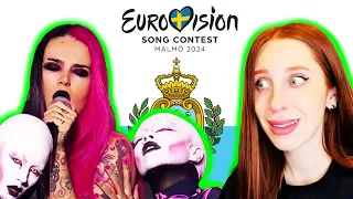 LET'S REACT TO SAN MARINO'S SONG FOR EUROVISION 2024 // MEGARA "11:11"