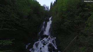 Молочный водопад Абхазия