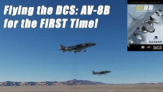 Trying the AV-8B Harrier in DCS!