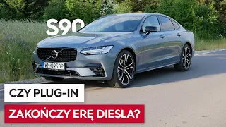 Czy diesel ma jeszcze sens? VOLVO S90 T8 Recharge 2021 - Plug-in Hybrid | Spalanie Jazda Recenzja