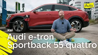 Audi e-tron Sportback 55 quattro: Das vollelektrische Schwergewicht im Langstreckentest