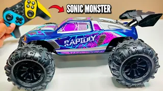 RC High Speed Tygatec Super Sonic Monster Car Unboxing & Testing - Chatpat toy tv