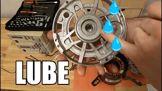 How to lubricate a furnace blower motor