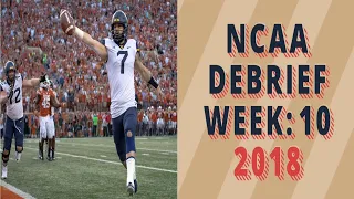 NCAA Debrief: Week 10 | 2018 - GlassTurf