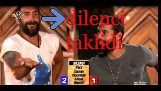 Survivor Ümit Karandan Dilenci Taklidi 2018