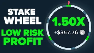 STAKE WHEEL LOW RISK IS EASY PROFIT?!