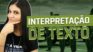 TEXT COMPREHENSION: Interpretação de Textos em Inglês