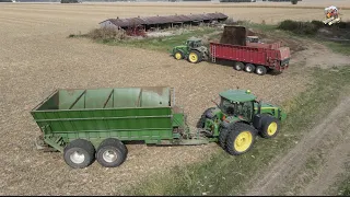 Loading & Spreading Chicken Litter in Indiana