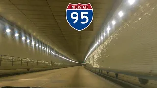 ⁴ᴷ⁶⁰ Driving the Fort McHenry Tunnel (Interstate 95) in Baltimore, Maryland