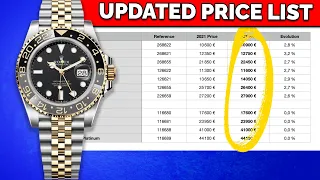Rolex GMT Master II  Price List 2023!