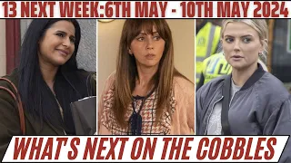 13 huge Coronation Street spoilers for next week from 6th to 10th May 2024 | Corrie spoilers