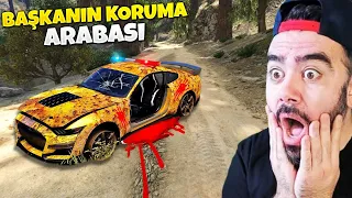 ORMANDA BAŞKANIN TERK EDILMIŞ KORUMA ARABASINI BULDUM - GTA 5 MODS