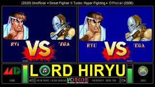 [HACK] Sega Genesis vs Xbox 360 (Street Fighter II Turbo: Hyper Fighting) Graphics Comparison
