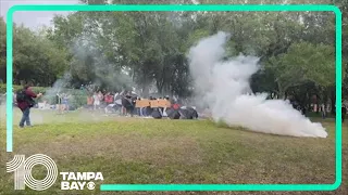 Pro-Palestinian protesters clash with law enforcement at USF